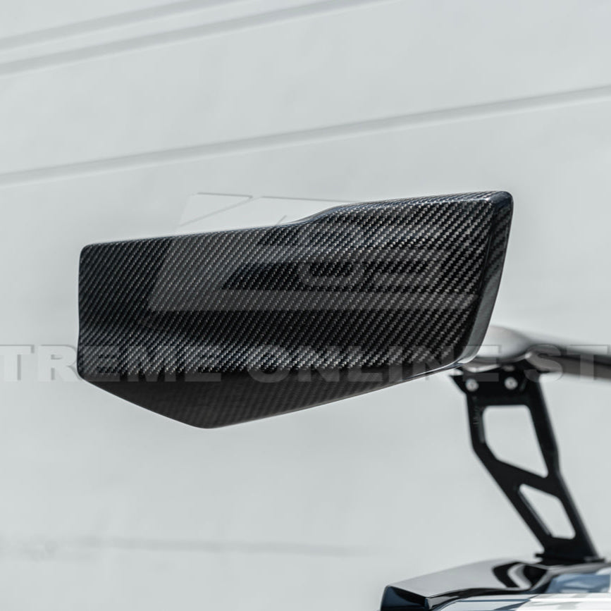 Corvette C7 ZR1 ZTK Conversion Extended High Wing With Wing Riser