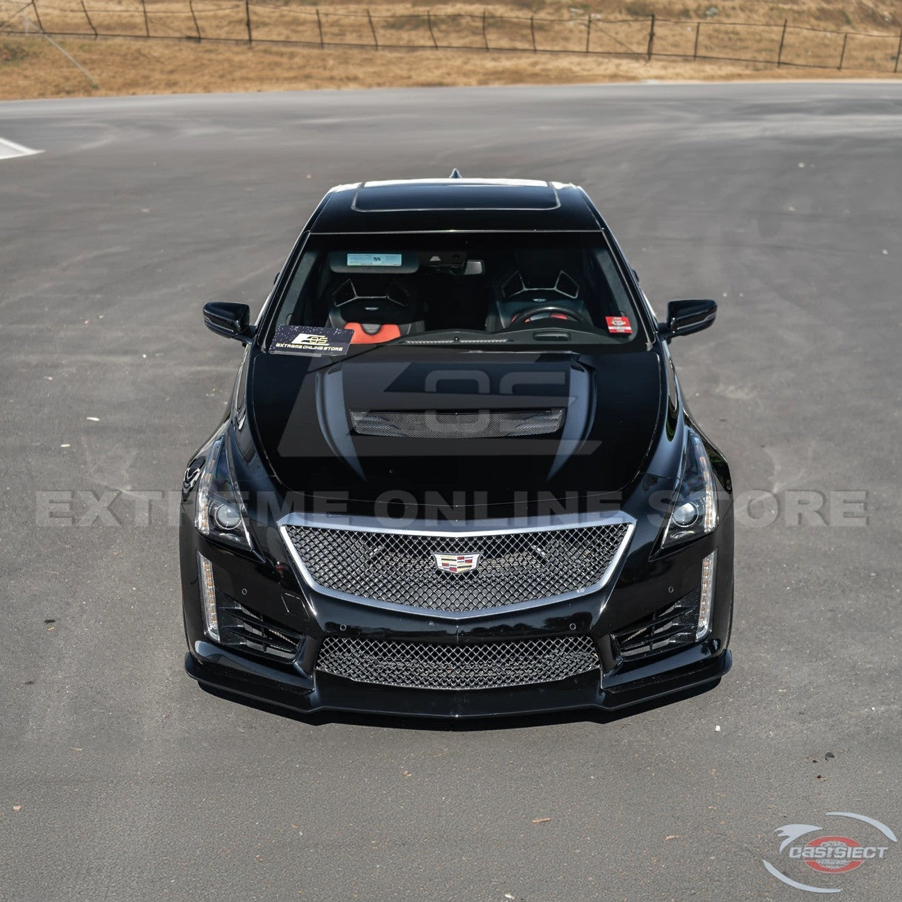 2016-19 Cadillac CTS-V Front Splitter & Side Wheel