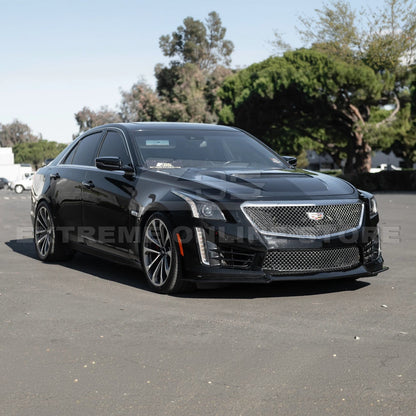 2016-19 Cadillac CTS-V Front Splitter & Side Wheel