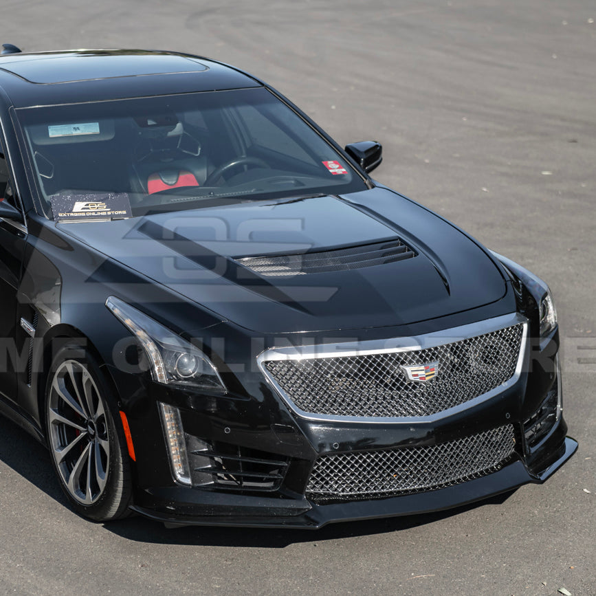 2016-19 Cadillac CTS-V Front Splitter & Side Wheel