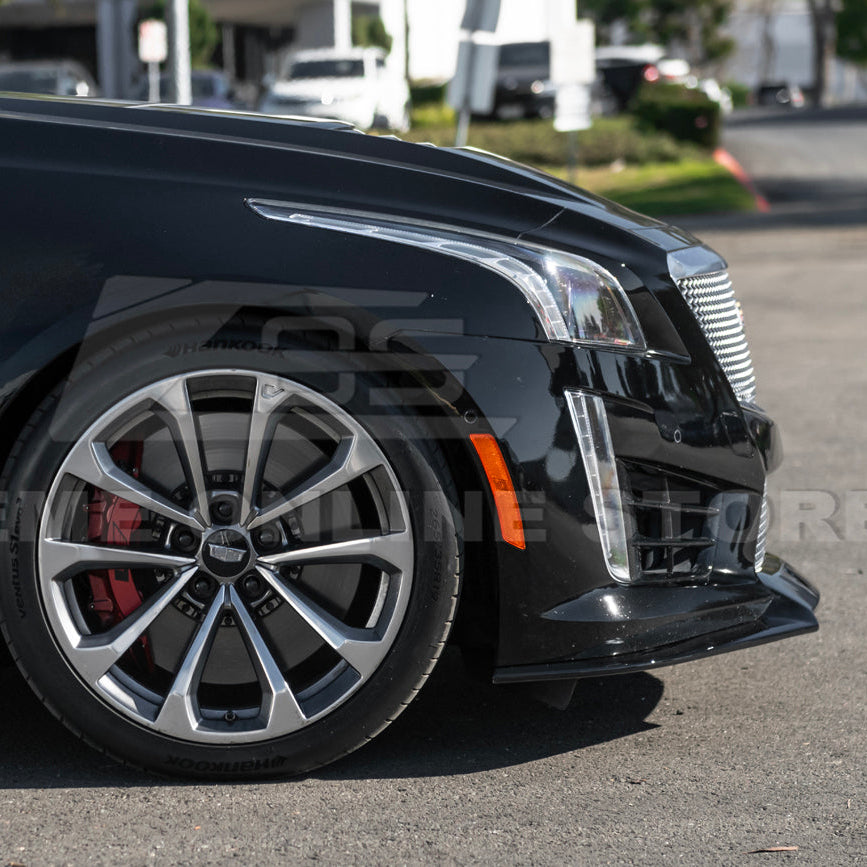 2016-19 Cadillac CTS-V Front Splitter & Side Wheel