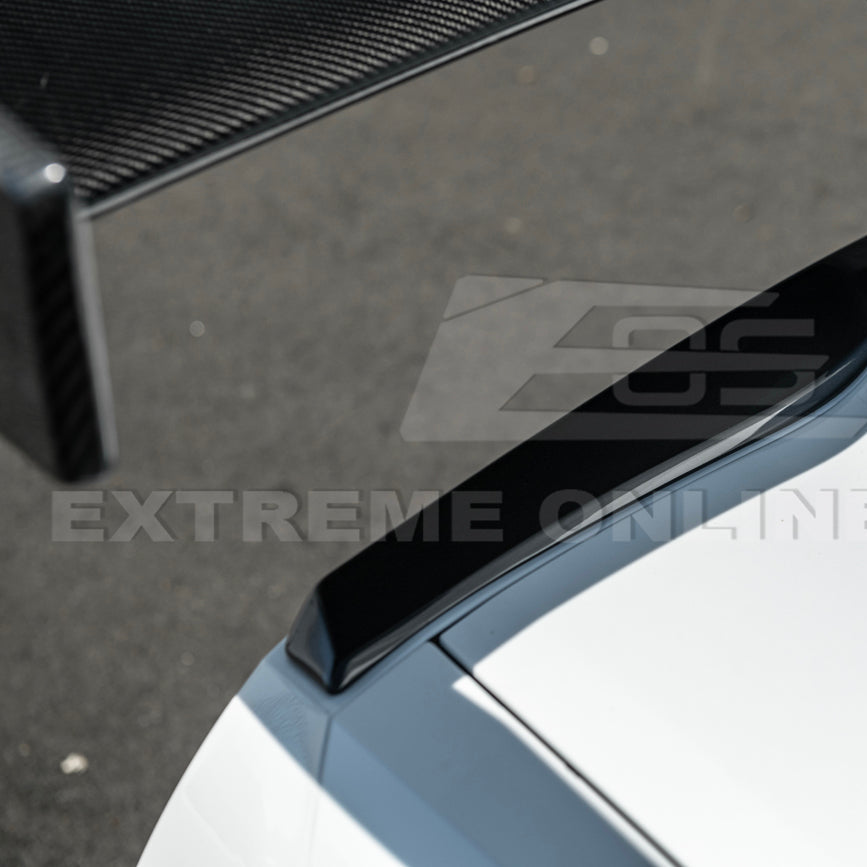 Corvette C7 ZR1 ZTK Conversion Extended High Wing With Wing Riser