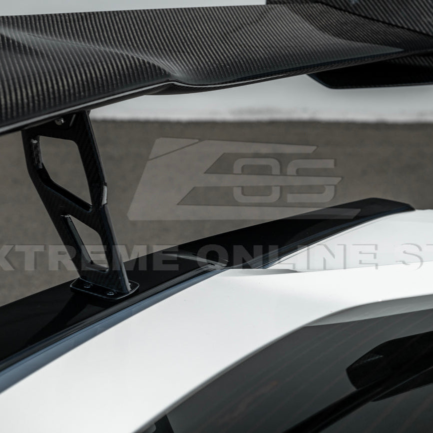 Corvette C7 ZR1 ZTK Conversion Extended High Wing With Wing Riser