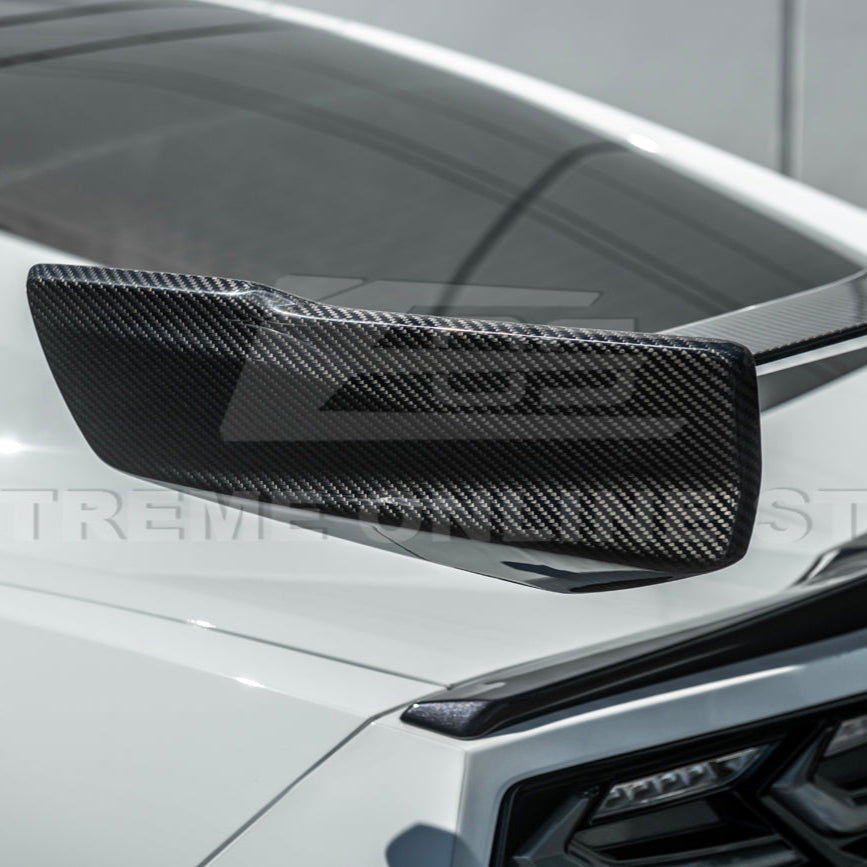 Corvette C7 ZR1 ZTK Conversion Extended High Wing With Wing Riser