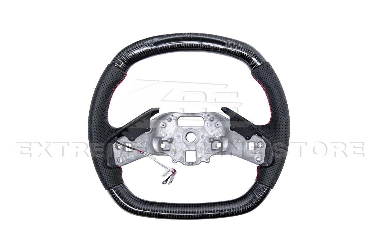 Corvette C8 LED Digital Carbon Steering Wheel