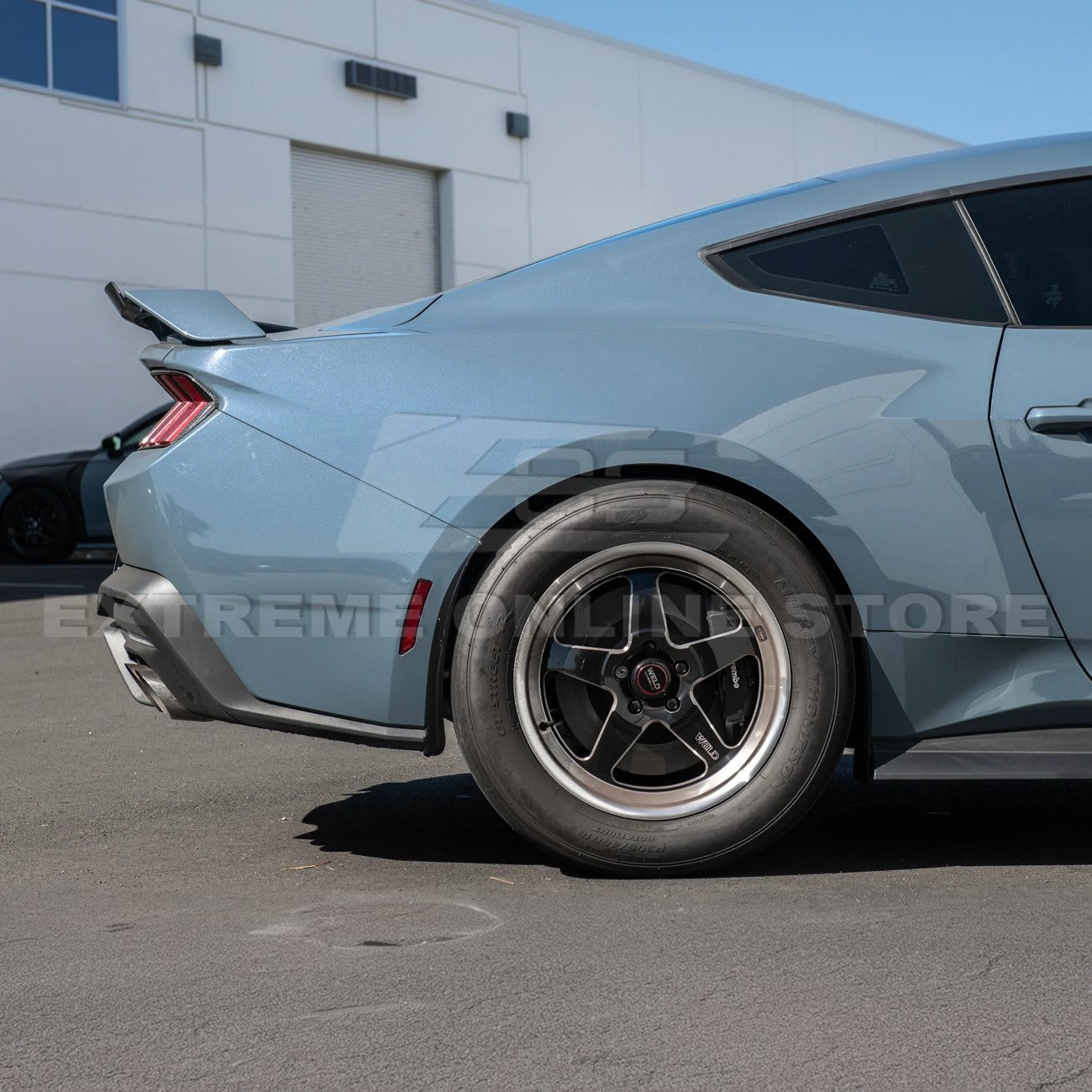 2024+ Ford Mustang DRY CARBON FIBER Fender Flares & Mud Flap