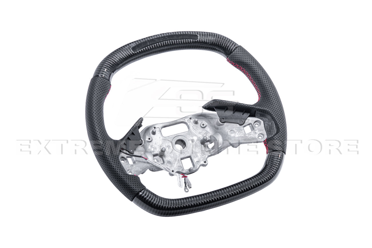 Corvette C8 LED Digital Carbon Steering Wheel