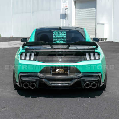 2024+ Ford Mustang DRY CARBON FIBER Tail Light Cover