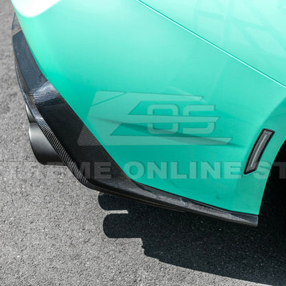 2024-Up Ford Mustang S650 Dark Horse Style DRY CARBON FIBER Rear Bumper Diffuser