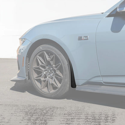 2024+ Ford Mustang Dry Carbon Fiber Mud Flap