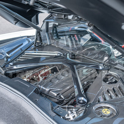 Chevrolet Corvette C8 DRY CARBON FIBER X-Brace