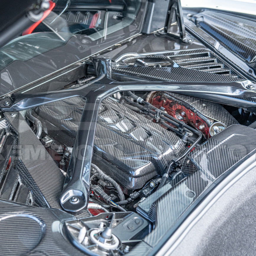 Chevrolet Corvette C8 DRY CARBON FIBER X-Brace