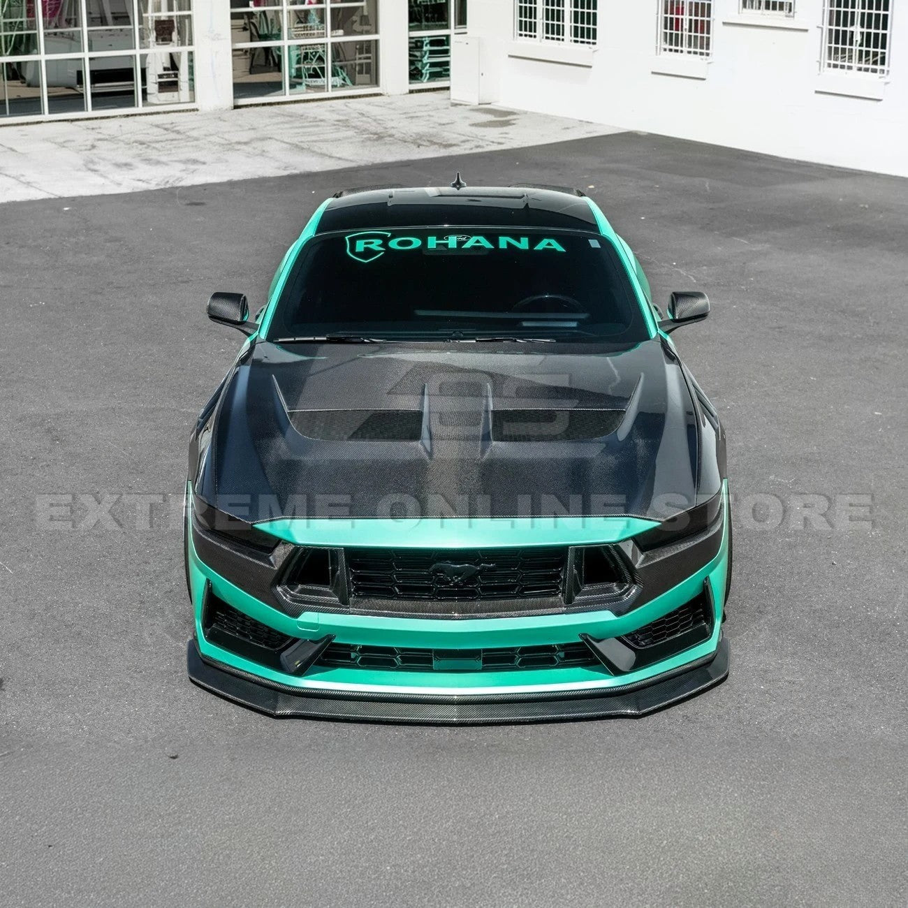 2024+ Ford Mustang GTD Style Front Bumper Hood