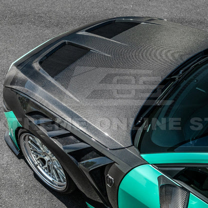 2024+ Ford Mustang GTD Style Front Bumper Hood