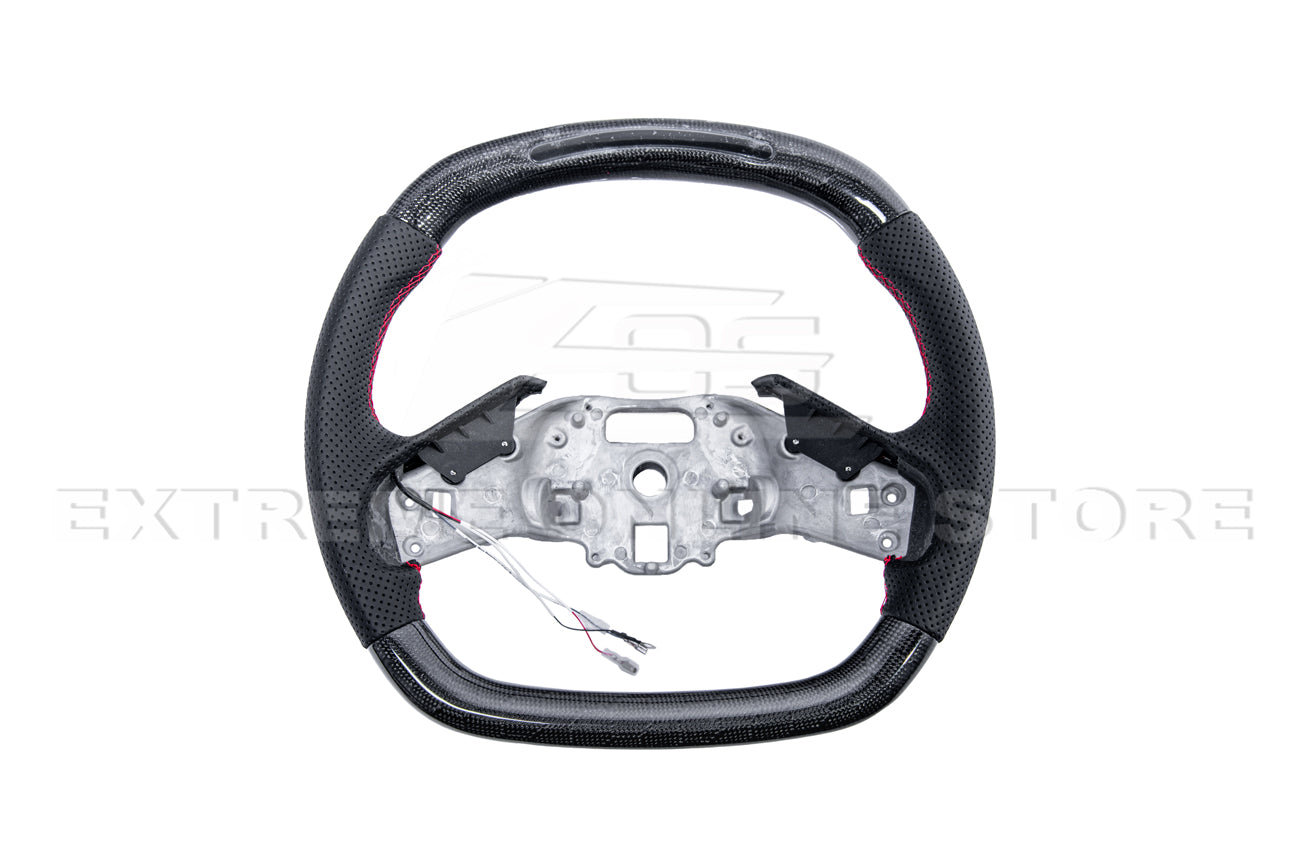 Corvette C8 LED Digital Carbon Steering Wheel