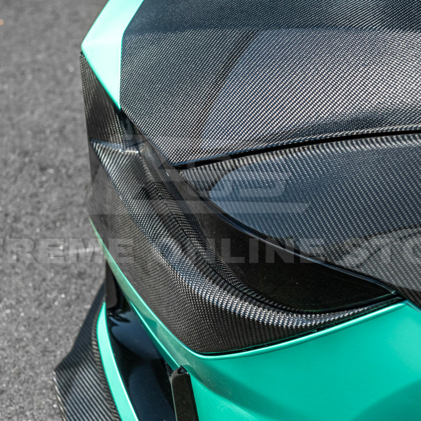 2024+ Ford Mustang Dark Horse DRY CARBON FIBER Front Grille Insert