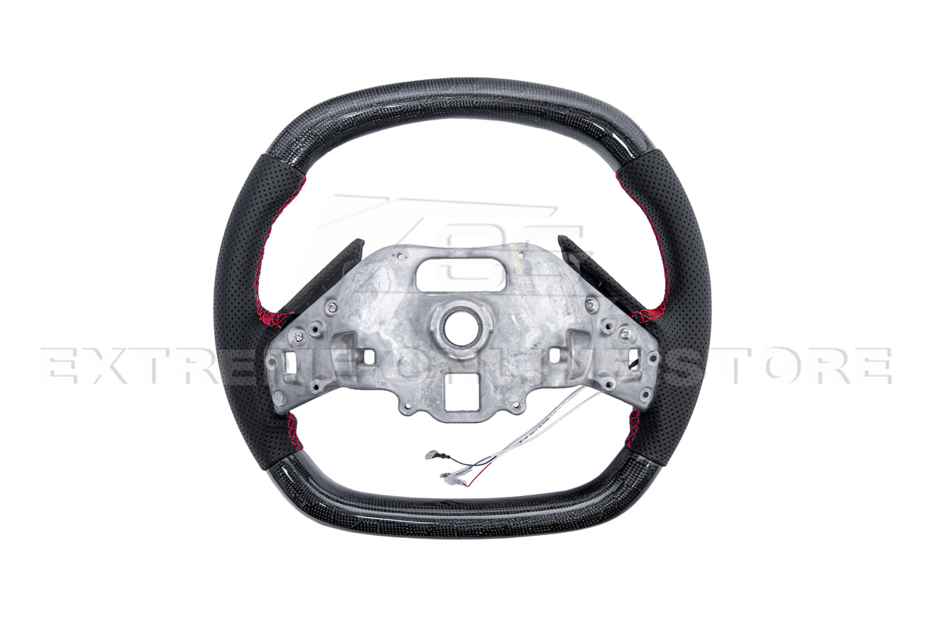 Corvette C8 LED Digital Carbon Steering Wheel