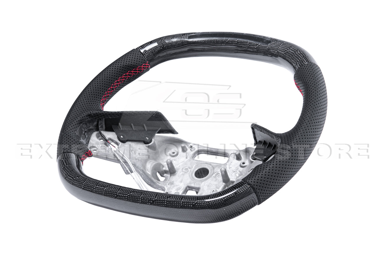 Corvette C8 LED Digital Carbon Steering Wheel