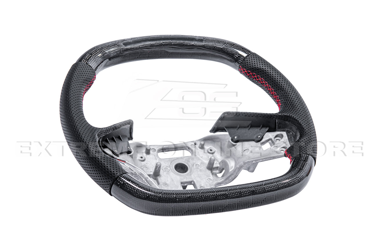 Corvette C8 LED Digital Carbon Steering Wheel