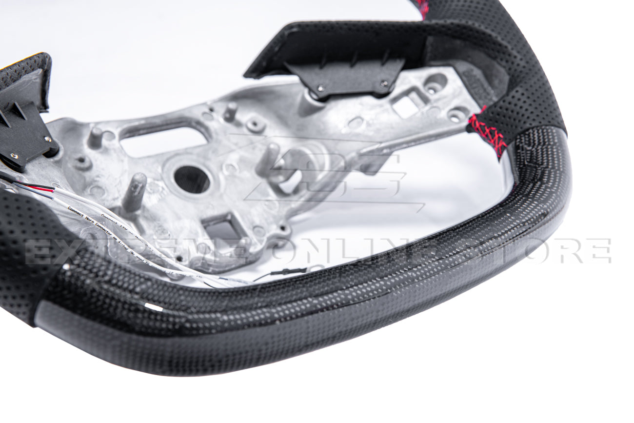 Corvette C8 LED Digital Carbon Steering Wheel