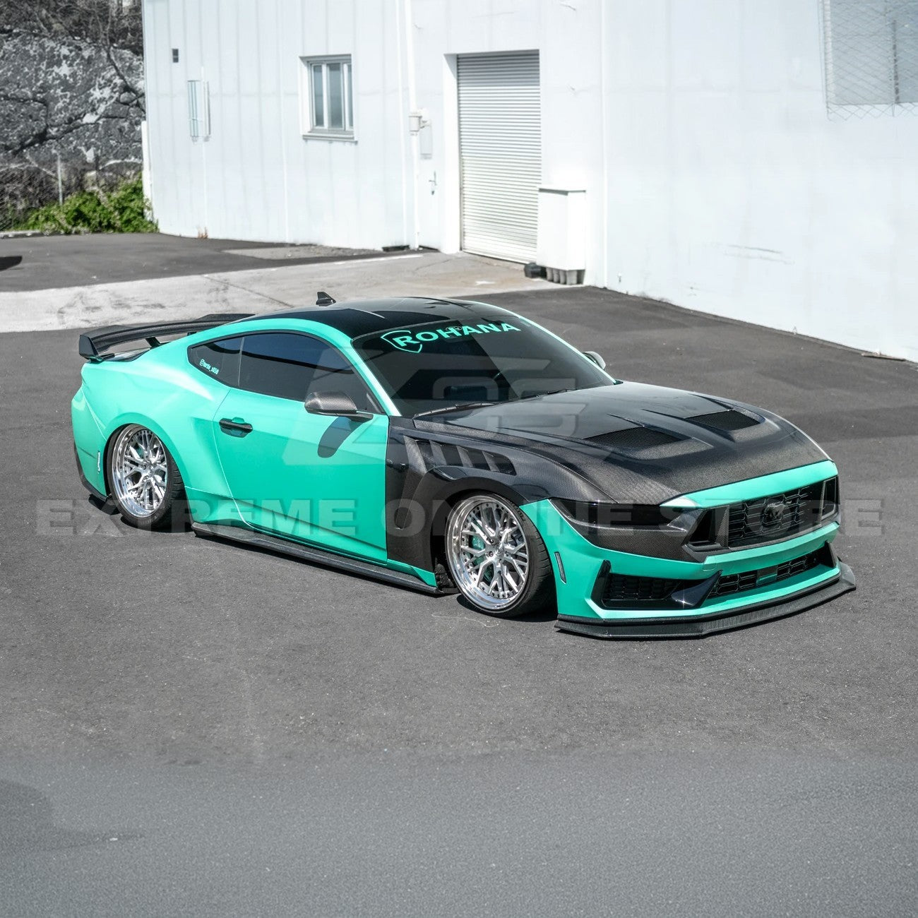 2024+ Ford Mustang GTD Style Front Bumper Hood