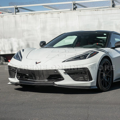 Corvette C8 Stingray DRY CARBON FIBER Front Splitter [Z06 / Z07 Conversion Package]