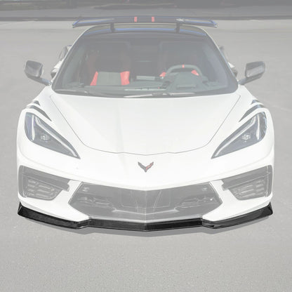 Corvette C8 Stingray DRY CARBON FIBER Front Splitter [Z06 / Z07 Conversion Package]