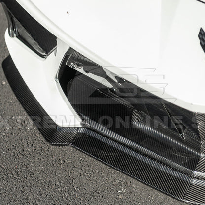 Corvette C8 Stingray DRY CARBON FIBER Front Splitter [Z06 / Z07 Conversion Package]