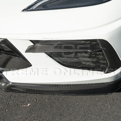 Corvette C8 Stingray DRY CARBON FIBER Front Splitter [Z06 / Z07 Conversion Package]