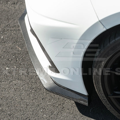 Corvette C8 Stingray DRY CARBON FIBER Front Splitter [Z06 / Z07 Conversion Package]