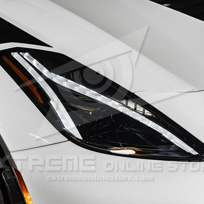 Corvette C7 Models C8 Style Headlight