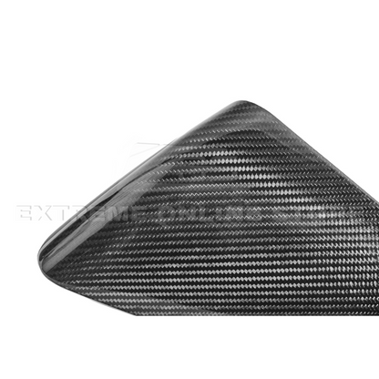 2015-23 Ford Mustang DRY CARBON FIBER Overlay Mirror Cap Cover Pair