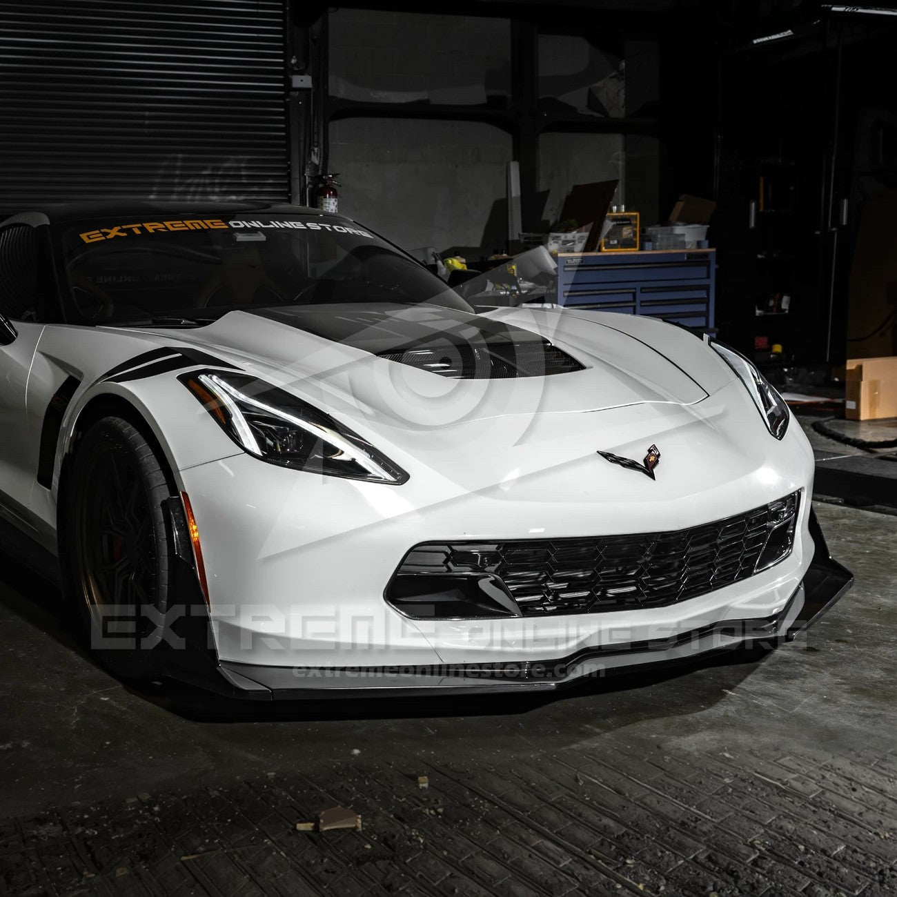 Corvette C7 Models C8 Style Headlight