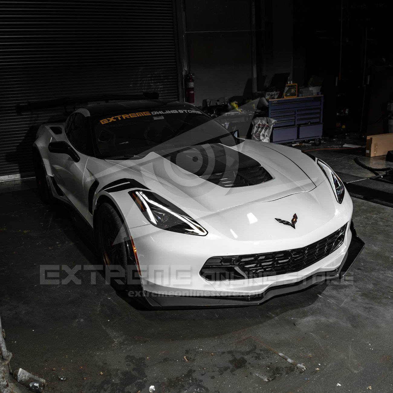 Corvette C7 Models C8 Style Headlight