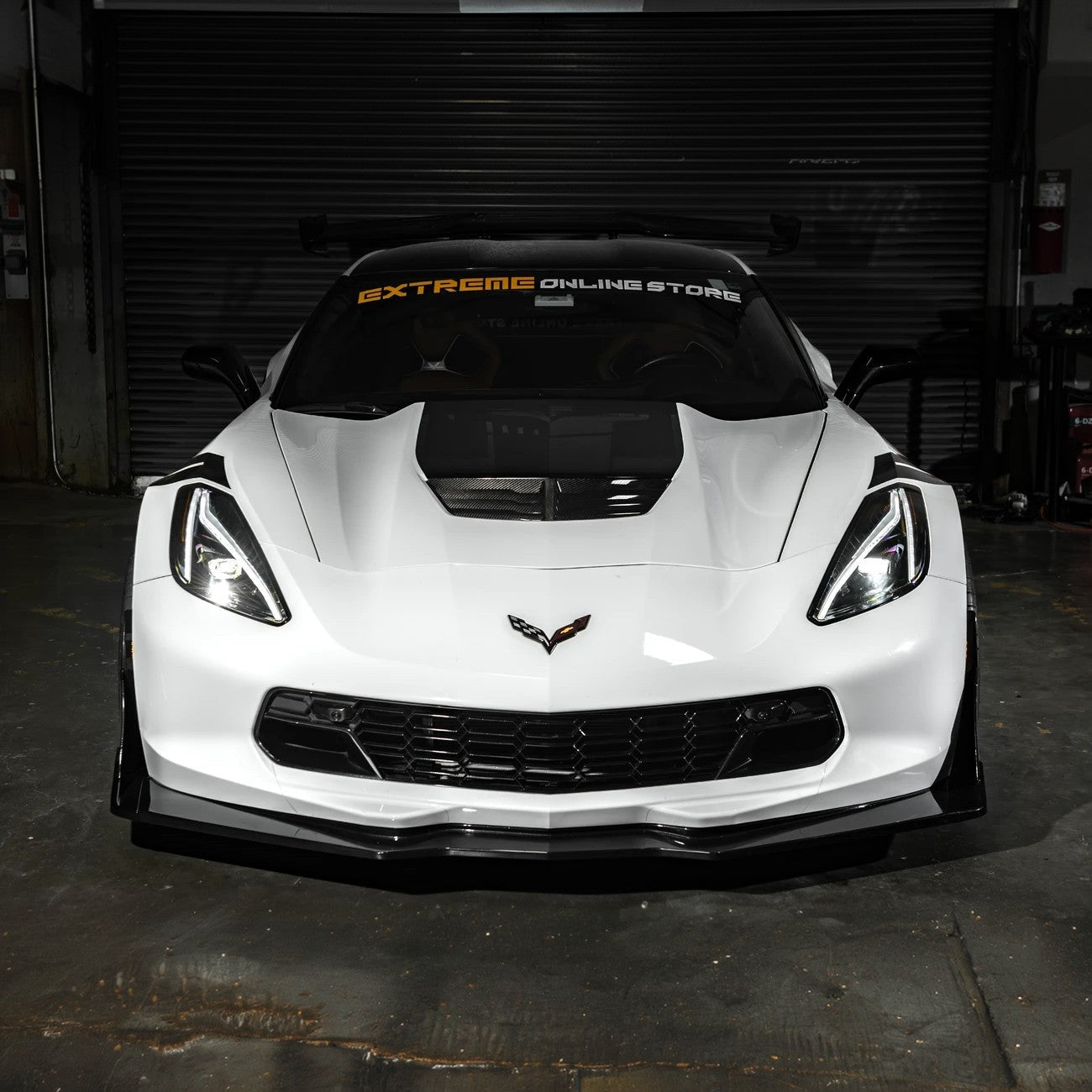 Corvette C7 Models C8 Style Headlight