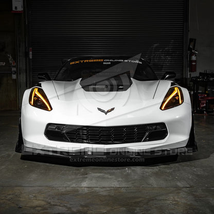 Corvette C7 Models C8 Style Headlight