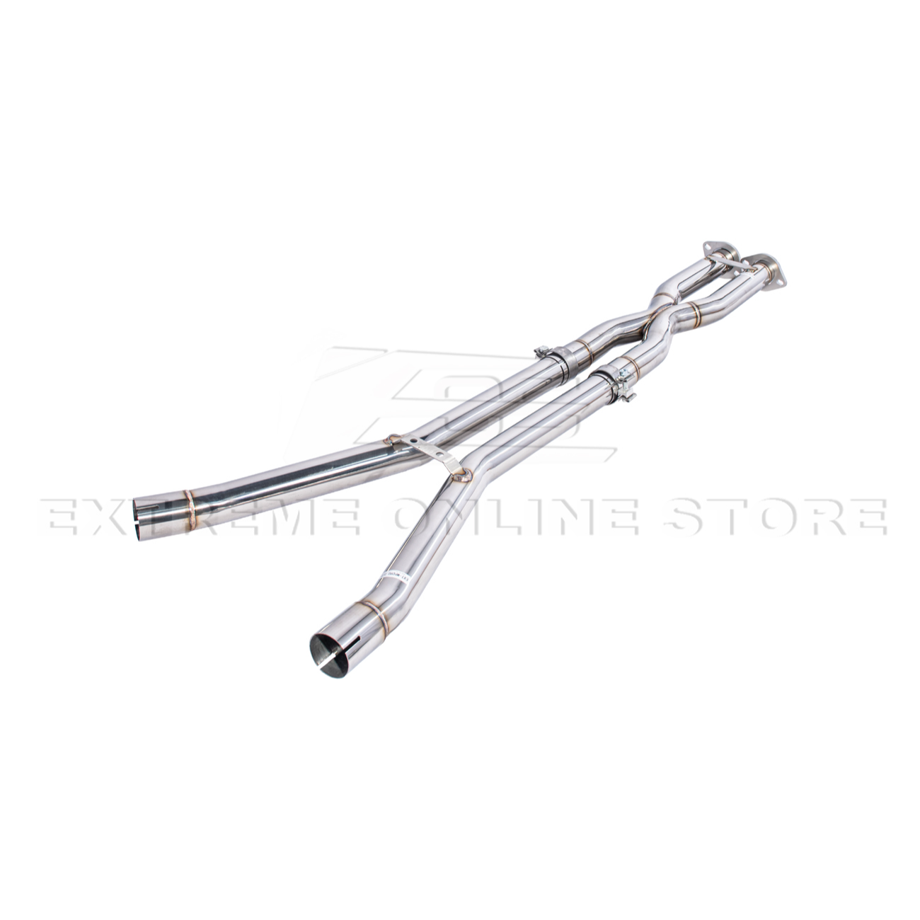 2005-08 Chevrolet Corvette C6 6.0L 6.2L T-304 Stainless Steel 2.5 In X Pipe