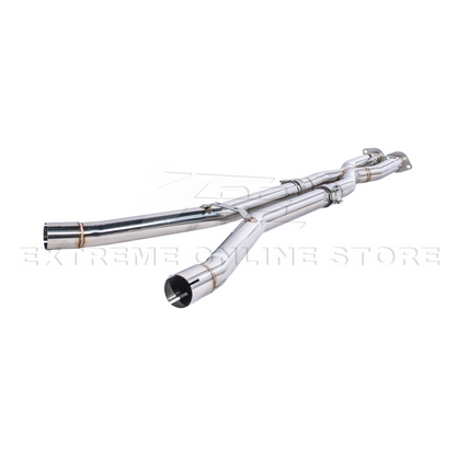 2005-08 Chevrolet Corvette C6 6.0L 6.2L T-304 Stainless Steel 2.5 In X Pipe