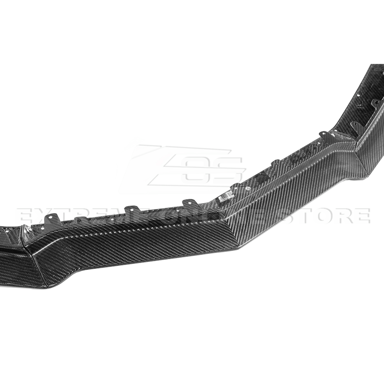Corvette C8 Z06 / E-Ray DRY CARBON FIBER Front Splitter & Canards [Z07 Extended Package]