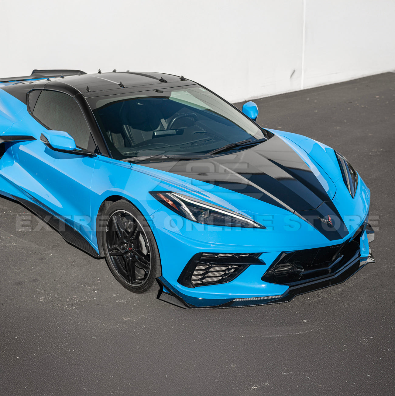 Corvette C8 Stingray Front Lip & Side Skirts [Z06 Conversion Package]