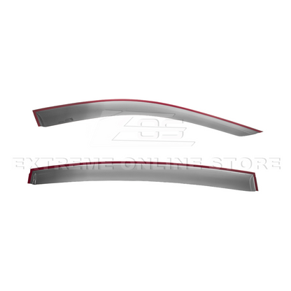 20-Up Cadillac CT5 Smoke Tinted Side Vent Window Rain Deflectors