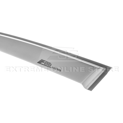 20-Up Cadillac CT5 Smoke Tinted Side Vent Window Rain Deflectors