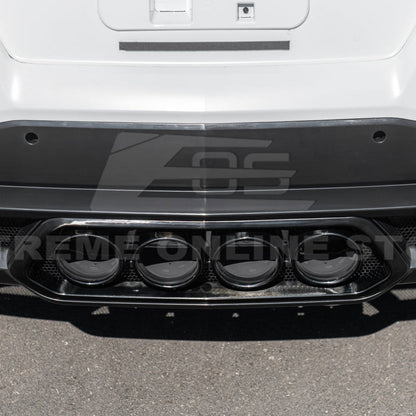 Corvette C8 Z06 Package Rear Center Quad Exit Diffuser
