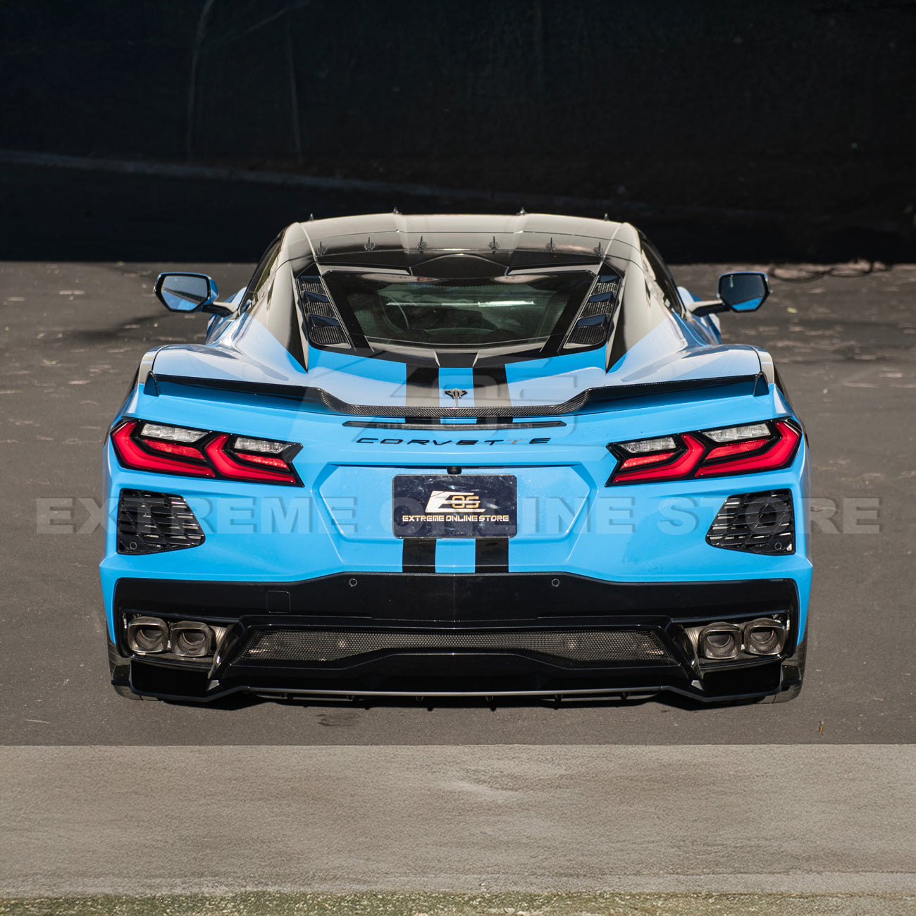 Z06 Visible Package Corvette C8 Stingray Rear Spoiler