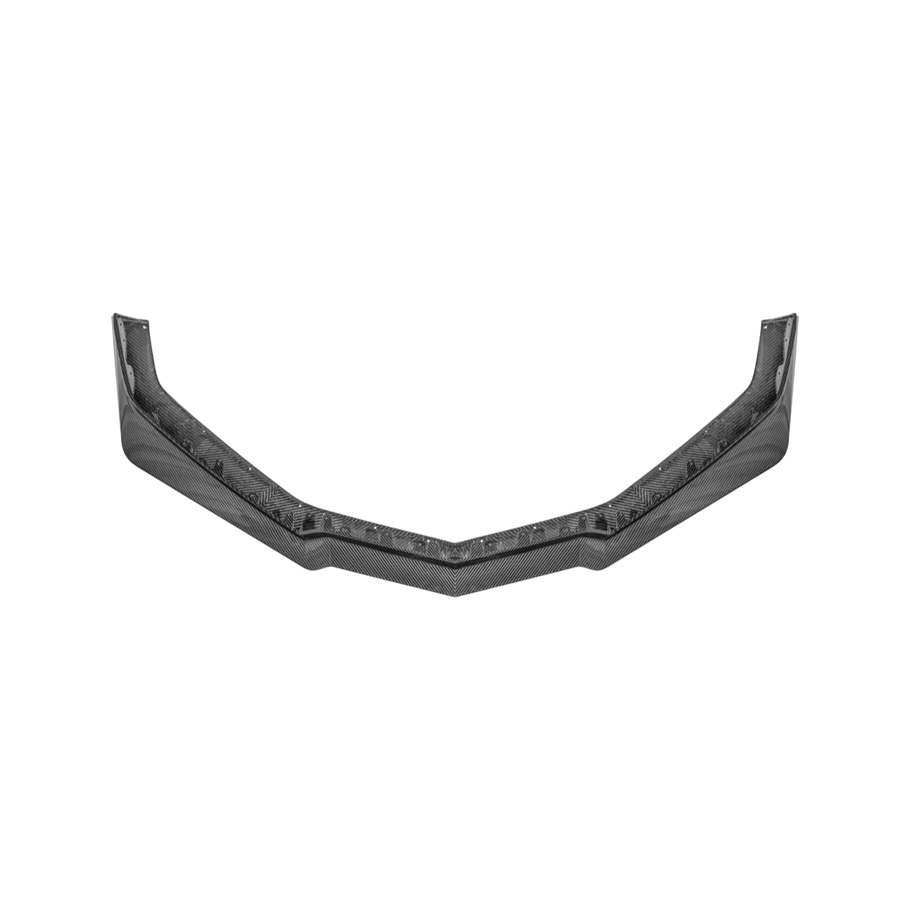 Corvette C8 Z06 / E-Ray DRY CARBON FIBER Front Splitter [Z07 Extended One-Piece Package]