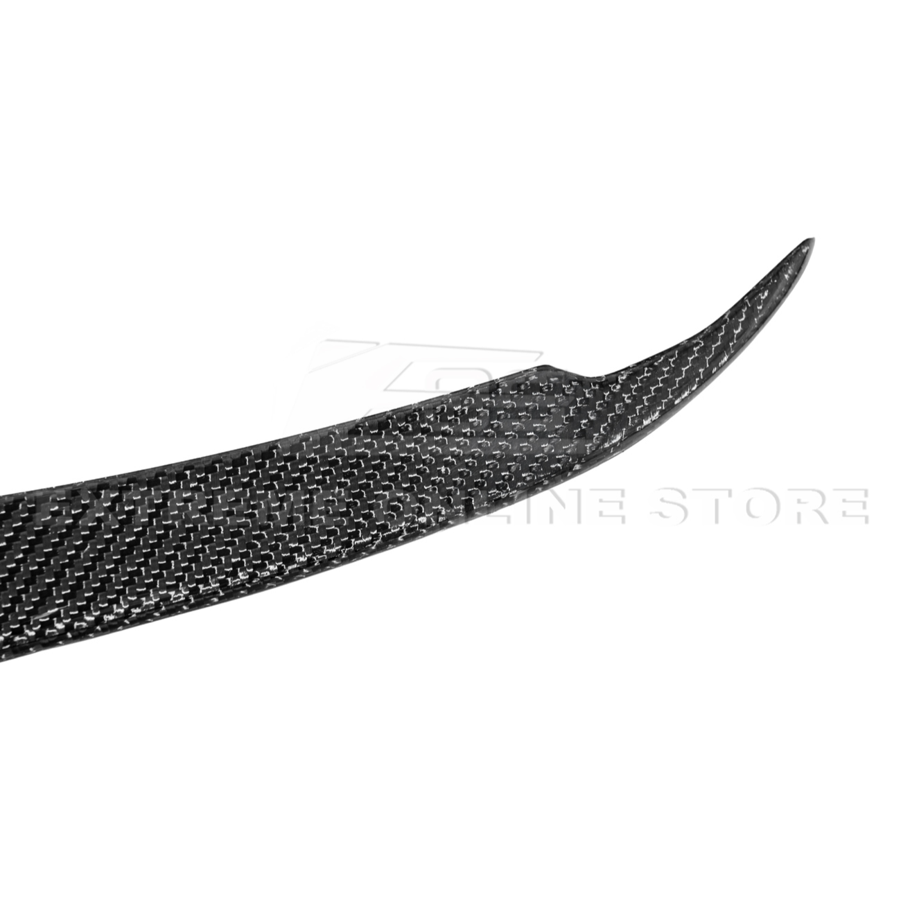 2015-17 Ford Mustang DRY CARBON FIBER Front Bumper Fog Light Eyebrow Trim Pair