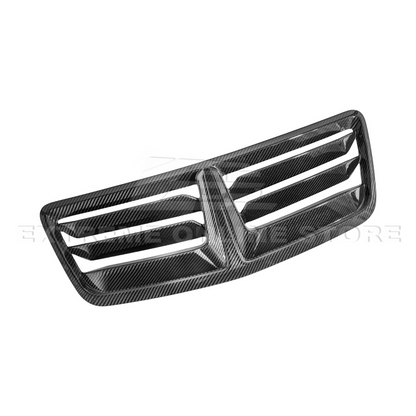 2024-Up Ford Mustang DRY CARBON FIBER Front Upper Hood Vent Insert Cover