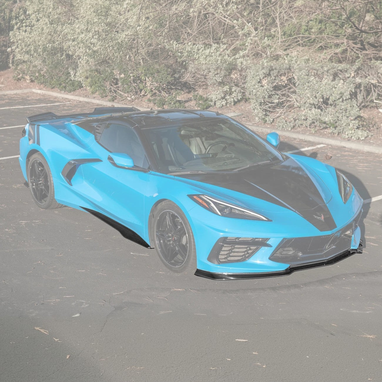 Corvette C8 Stingray Front Lip & Side Skirts [Z06 Conversion Package]