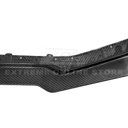2023-Up Corvette C8 Z06 Z07 DRY CARBON FIBER Extended Package Front Lip & Canards