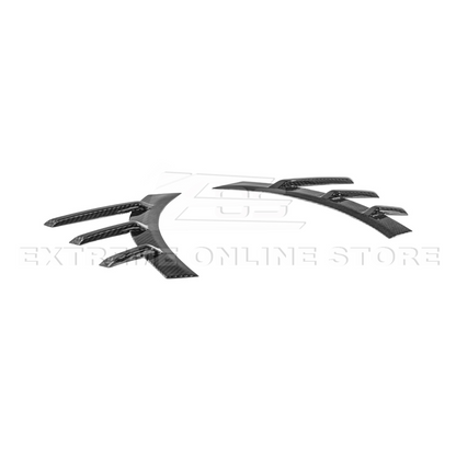 2023-Up BMW G87 M2 DRY CARBON FIBER Add-On Fender Wheel Arch Trim Cover